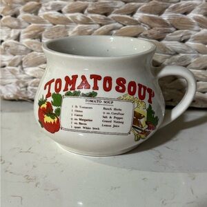 Vintage Tomato Soup Mug